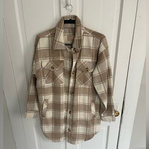 Oversized Button Up Shacket